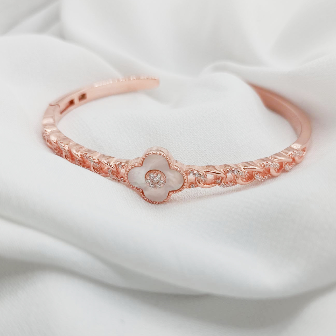 Exclusive Rose Gold Finish Bracelet