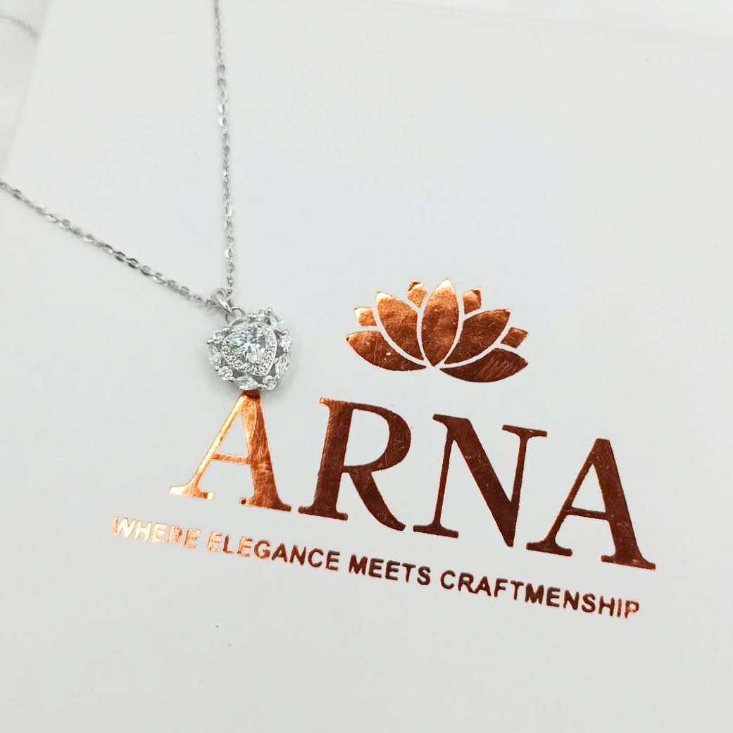 Heart Pendent Set With Earrings