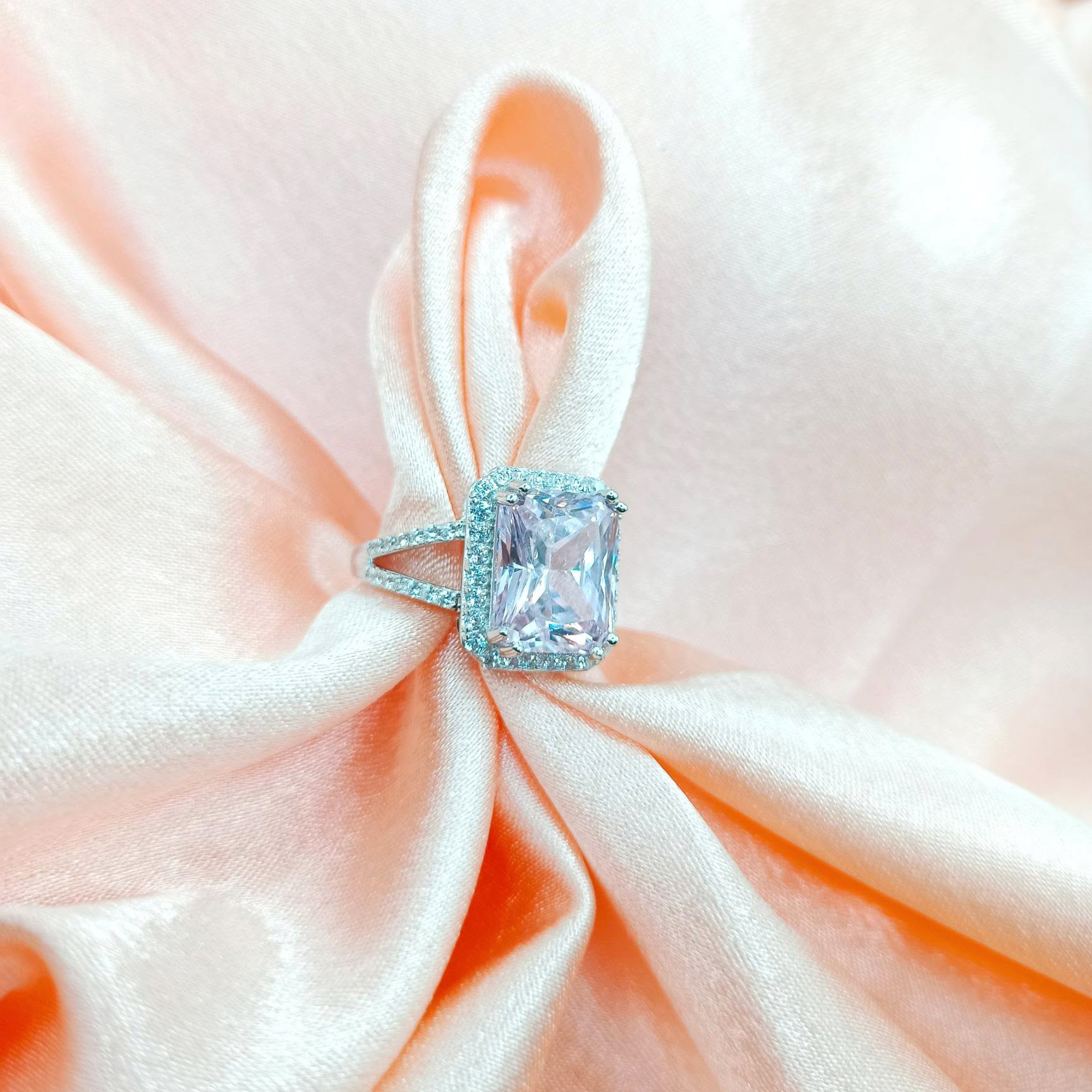 Light Pink Stone Ring