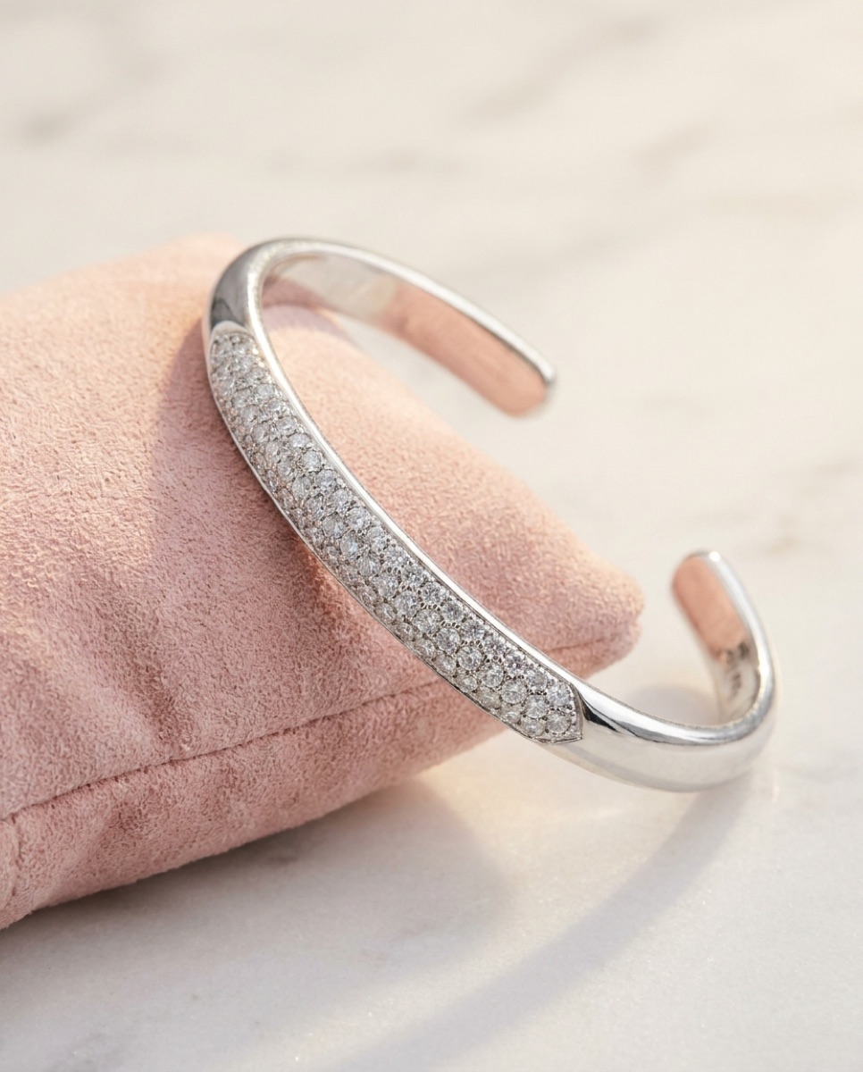 Aurelia Pavé Cuff