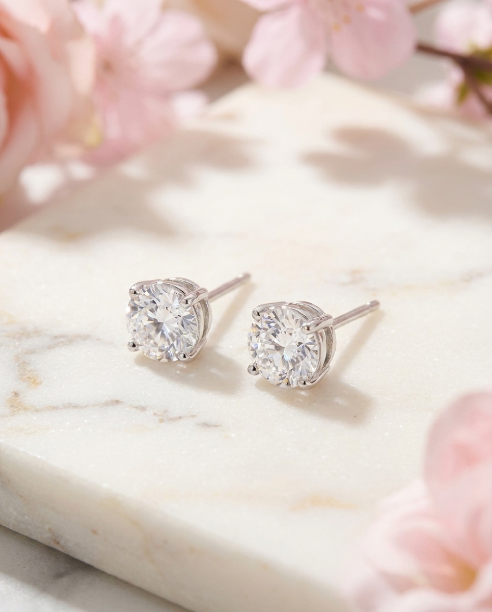 Grand Solitaire Studs